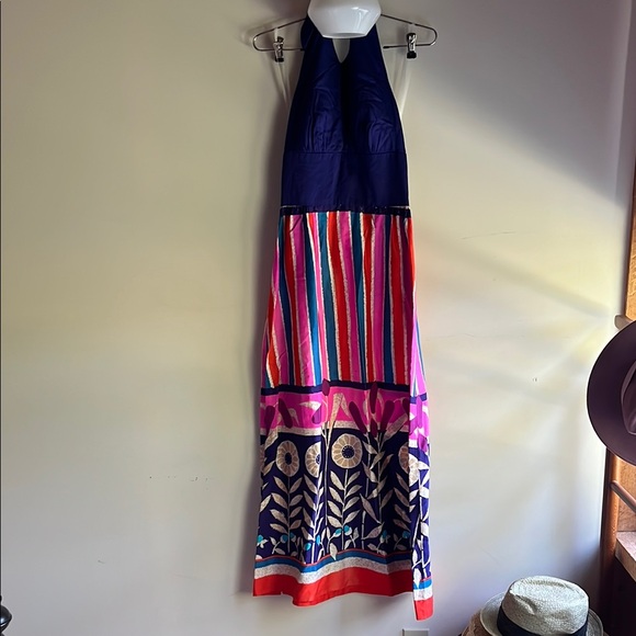 PHENOMINAL Vintage Tori Richard halter dress. Vintage size 10. - Picture 1 of 9